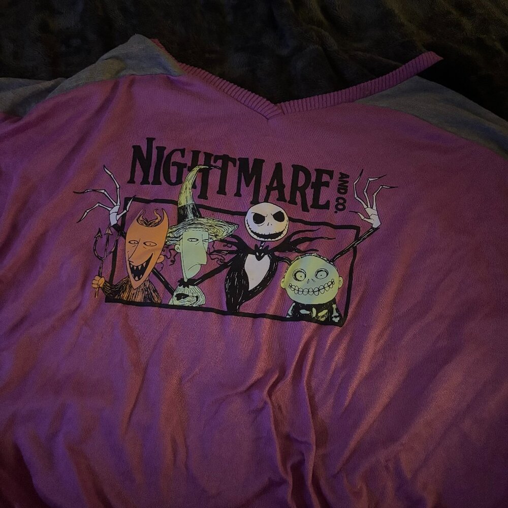 Nightmare before Christmas Pajama Shirt